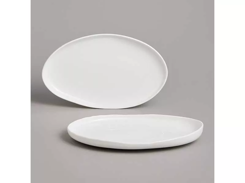 Набор блюд  овальных Лефард Стиль 2шт 23,5см, фарфор арт.761-176 по цене 