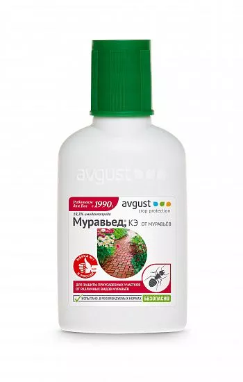 Инсектицид Август Муравьед от садовых муравьев 55мл по цене 