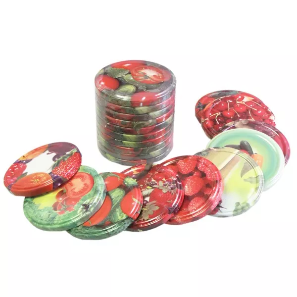 Крышка Твист-офф жесть Ø-100мм литография спайка 10шт по цене 