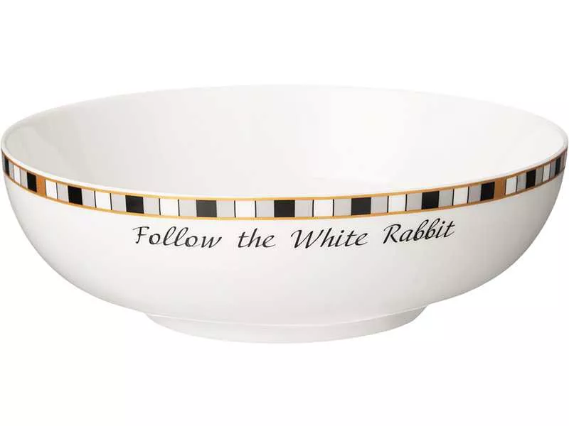 Салатник Лефард Страна Чудес Кролик 18х5,5см арт.590-534 по цене 