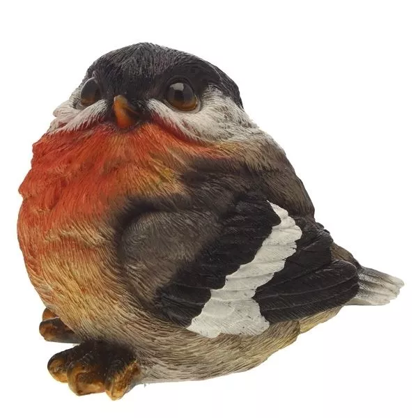 Фигура декоративная Снегирь, полистоун 12х10х11см по цене 