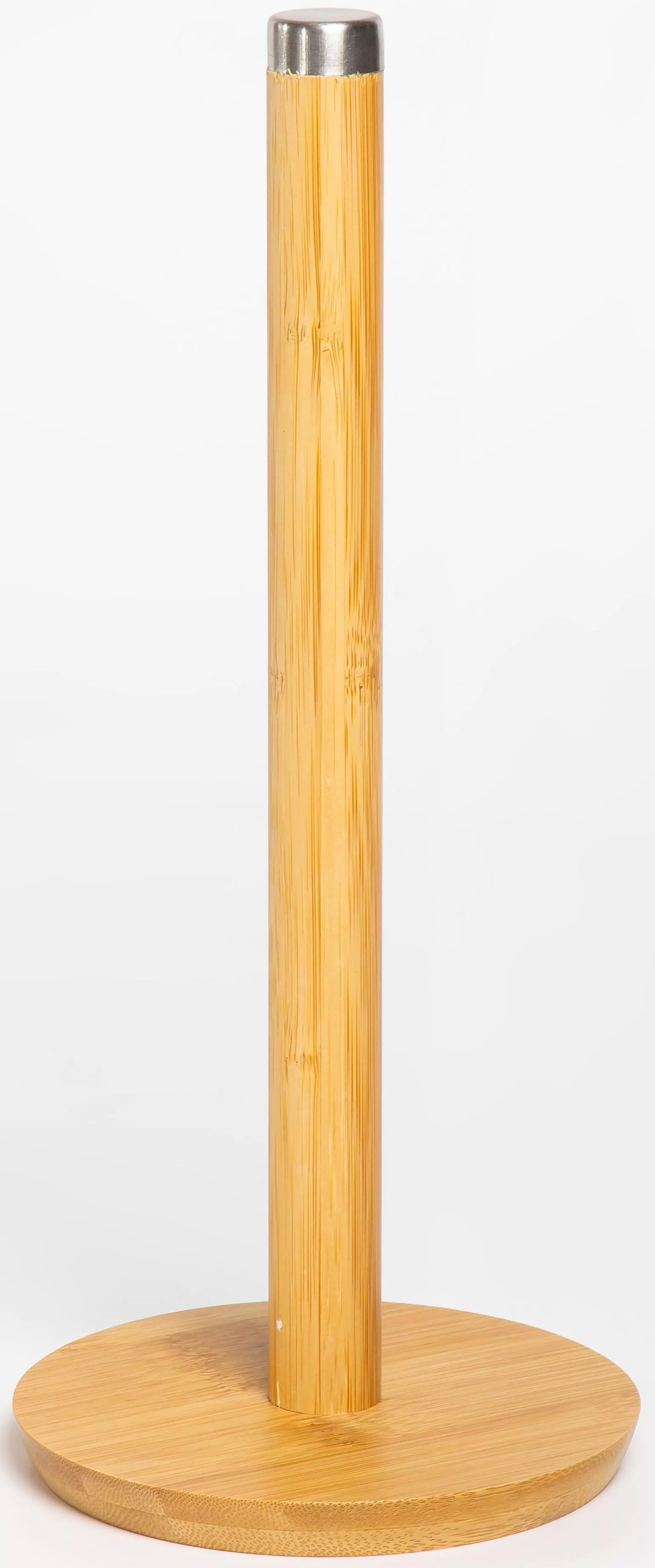 Держатель для бумажных полотенец Олафф бамбук 14х14х32см по цене 