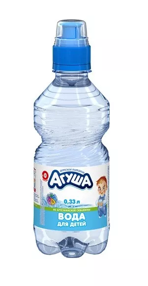 Вода питьевая Агуша 0,33л по цене 
