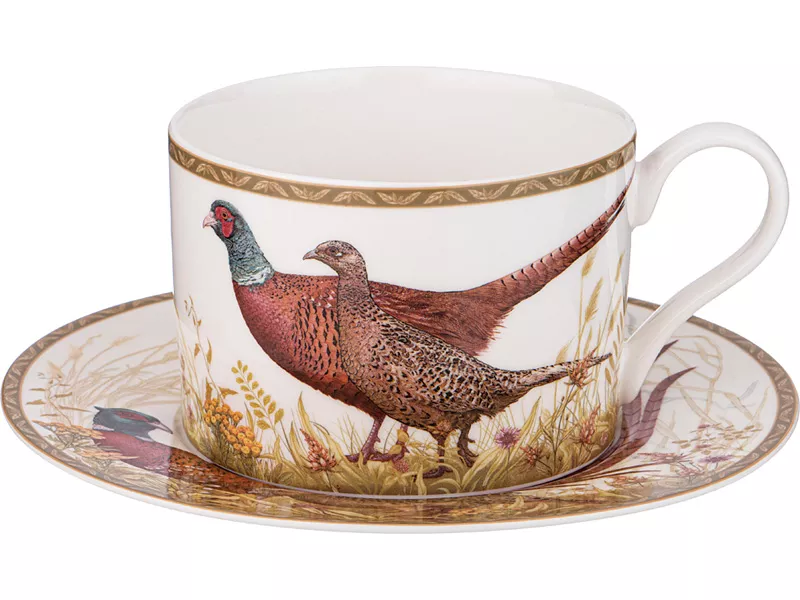 Пара чайная Лефард Охота 300мл фарфор арт.590-505 по цене 