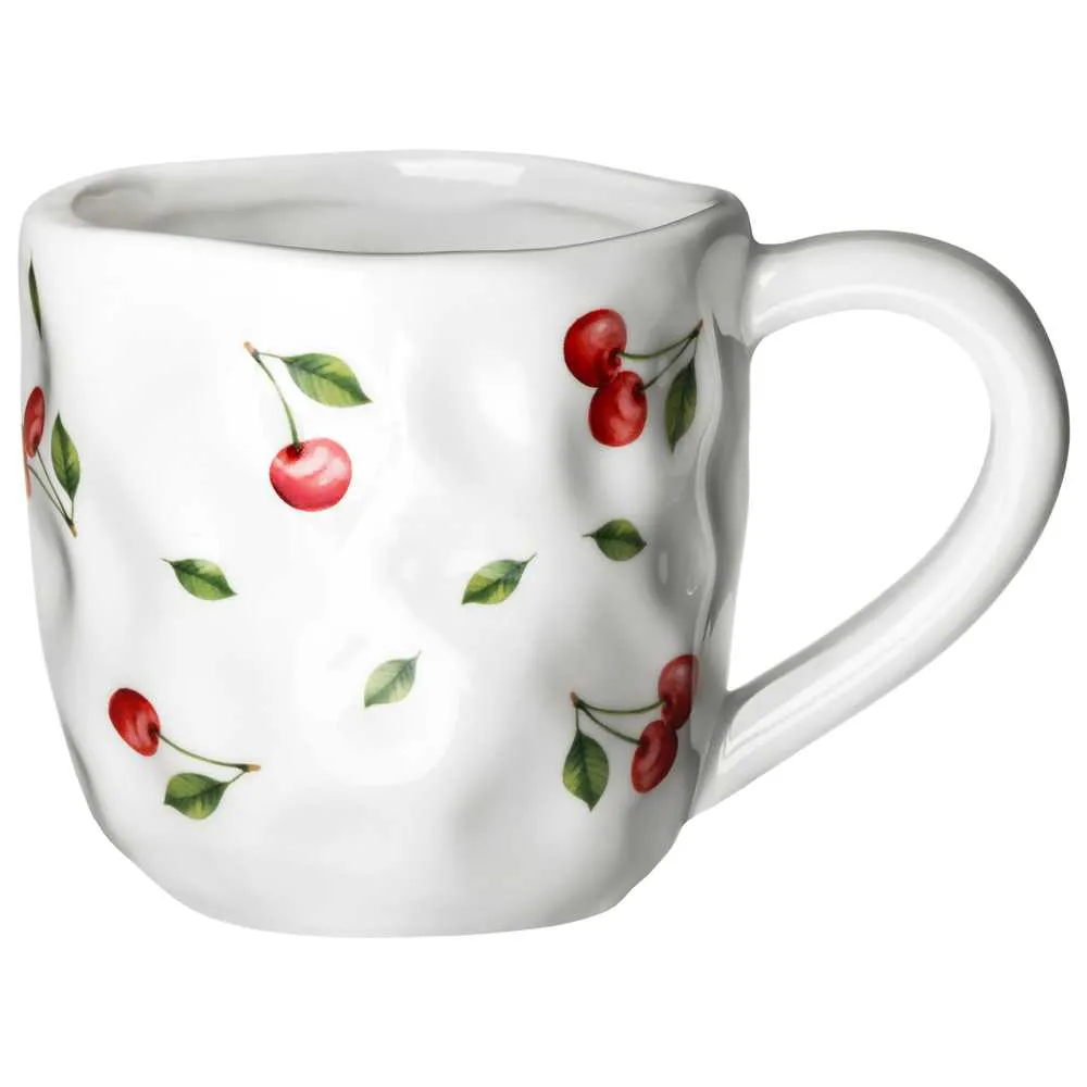 Кружка Лефард Вишня 400мл, керамика арт.358-2348 по цене 