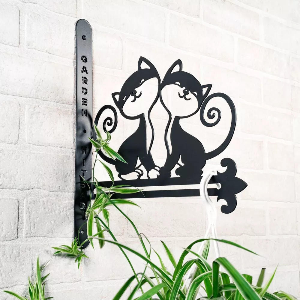 Кронштейн Котята металл 28х27х3см арт.201-010 по цене 