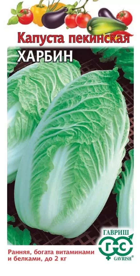 Семена Капуста пекинская Харбин 0,3 г Гавриш 
