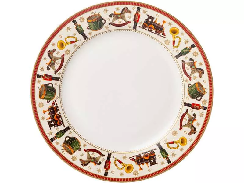 Тарелка закусочная Лефард Щелкунчик фарфор 20,5см арт.85-1920 по цене 