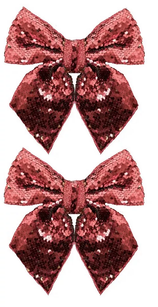 Изделие декоративное Бант фианит набор из 2-х шт 14х12х0,01см полиэстер арт.90827 по цене 