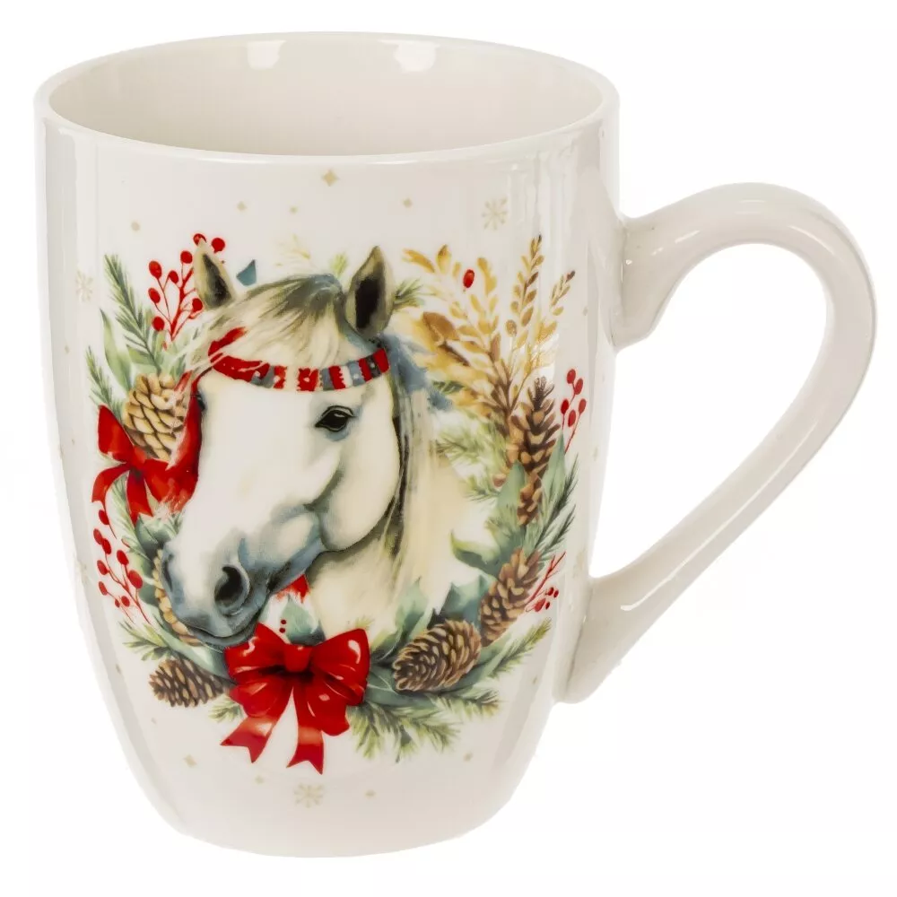 Кружка Лошадь 320мл, фарфор арт.825385 по цене 