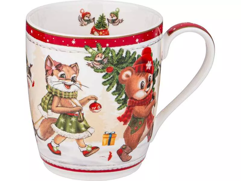 Кружка Лефард с Новым Годом 300мл фарфор арт.760-780 по цене 