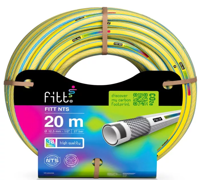 Шланг садовый 1/2" 20м FITT NTS YELLOW по цене 