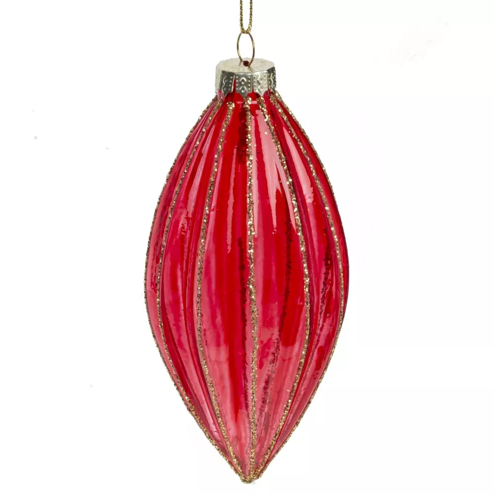 Украшение новогоднее Шар 6х6х14см по цене 