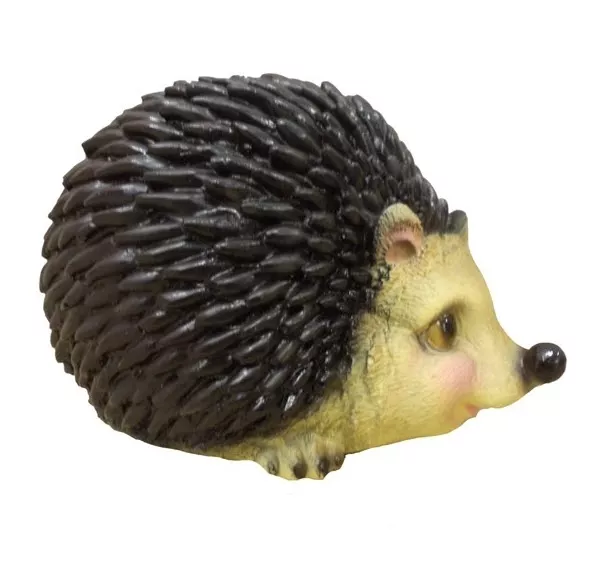 Фигура Ежик круглый средний 14см, полистоун арт.F033 по цене 