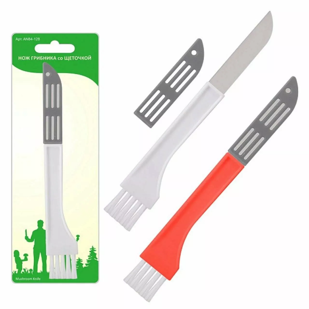 Нож грибника со щеточкой по цене 