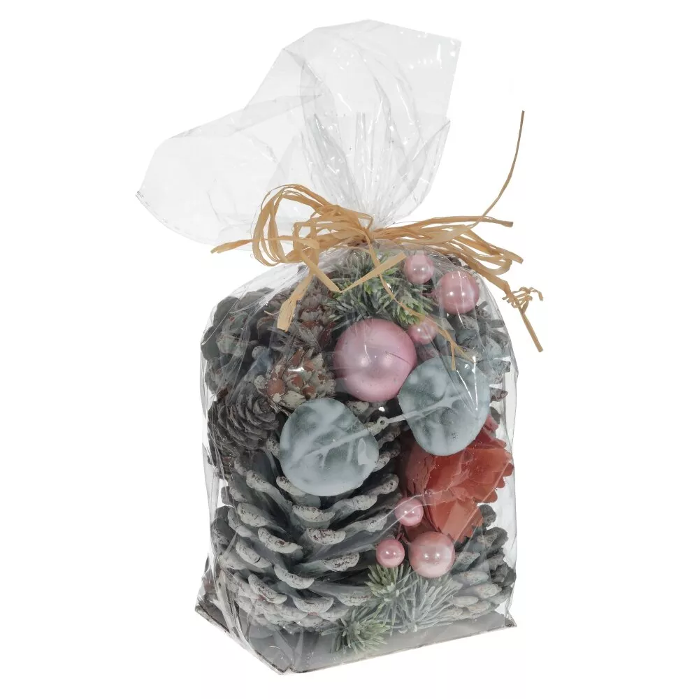 Изделие декоративное Новогодняя композиция Мешочек 11х10х22см по цене 