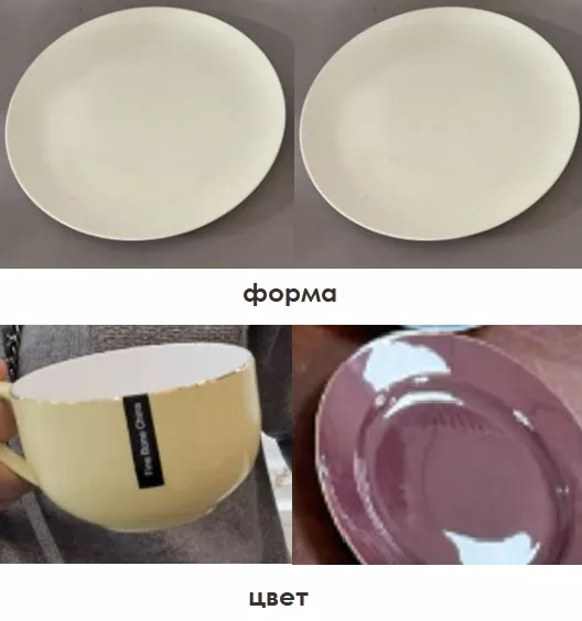 Набор тарелок закусочных Лефард Тет-а-тет 2шт 20,5см, фарфор арт.416-107 по цене 