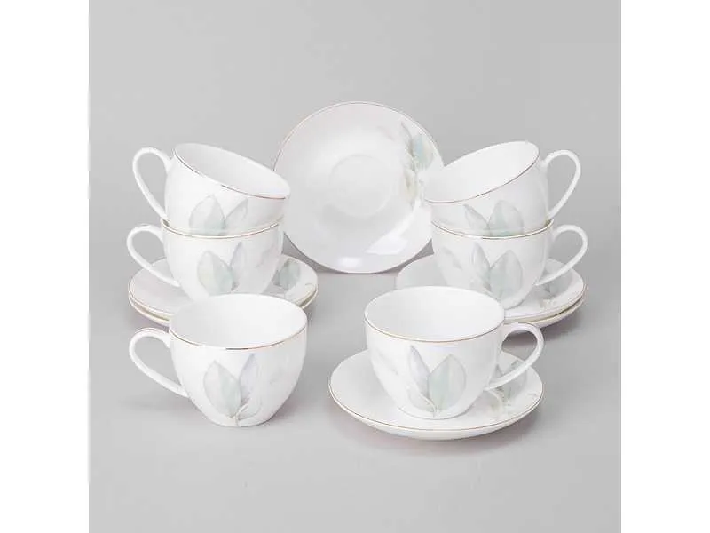 Набор чайный Лефард Вдохновение Нежность на 6пер 12пр 260мл, фарфор арт.422-142 по цене 