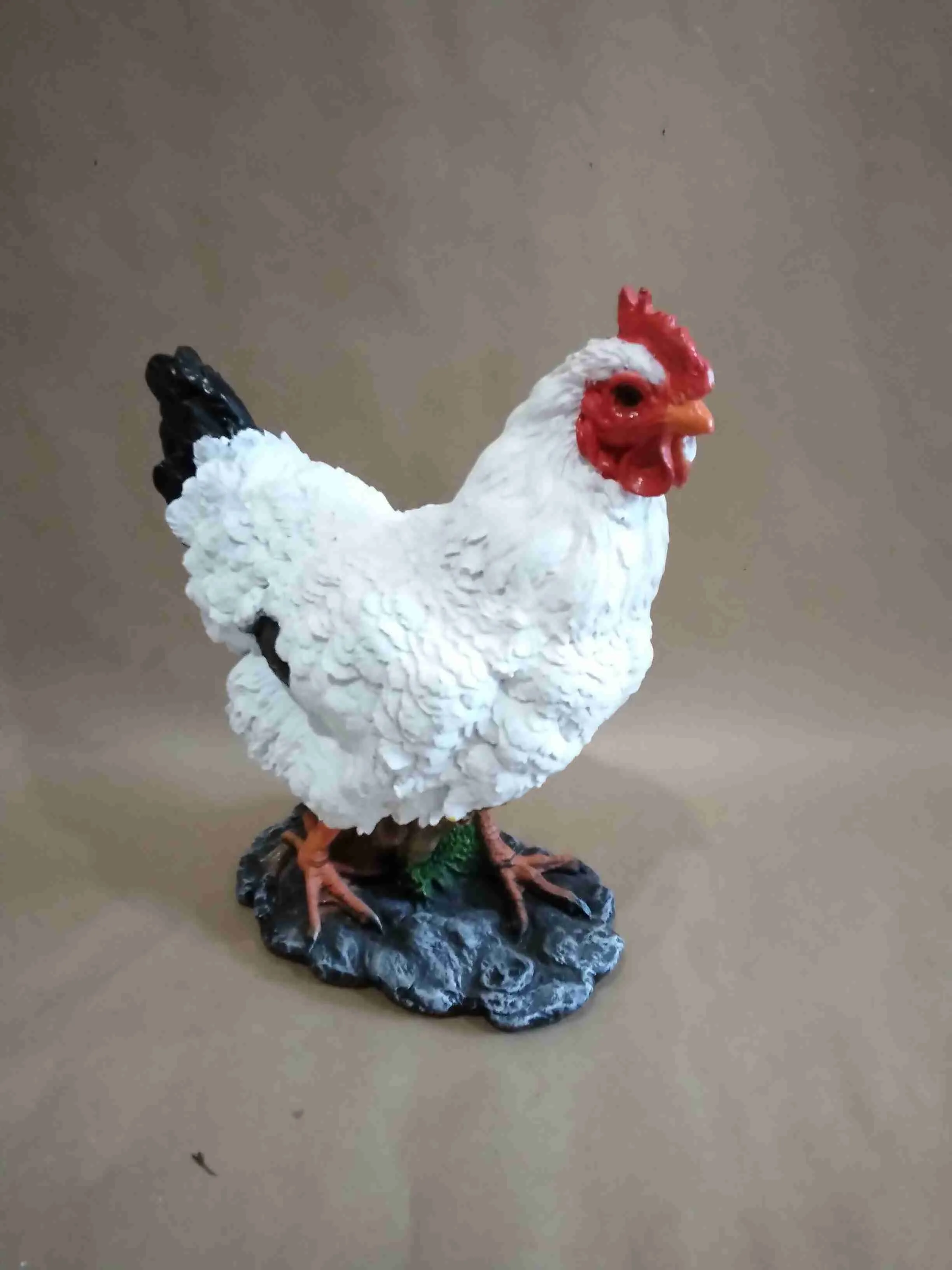 Фигура Курица Ряба 34см, полистоун арт.ФП023 по цене 