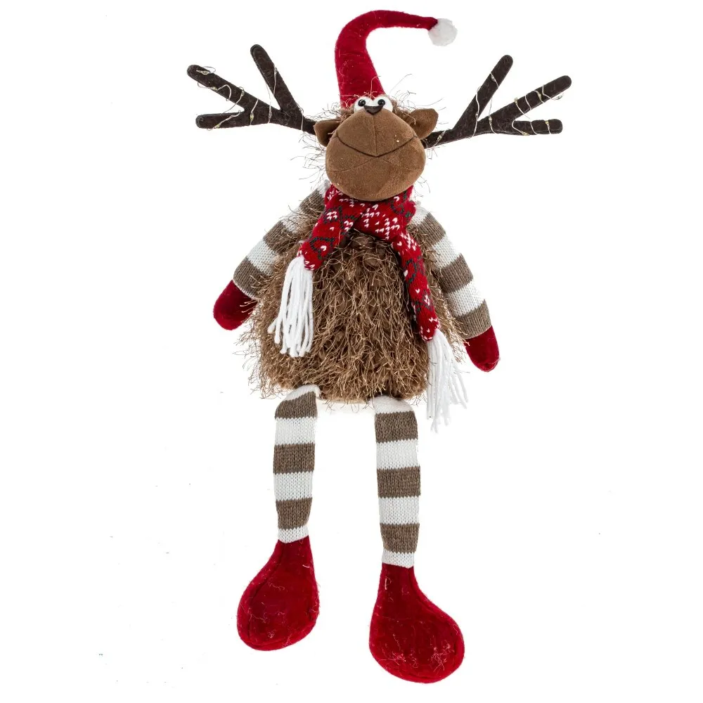 Игрушка набивная с подсветкой Олень 27х13х60см арт.793815 по цене 