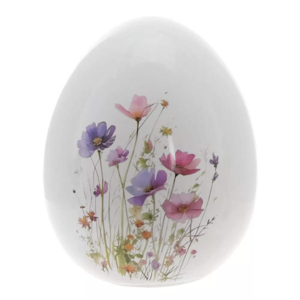 Фигурка декоративная Яйцо 8,5х8,5х11,5см, керамика арт.815125 по цене 
