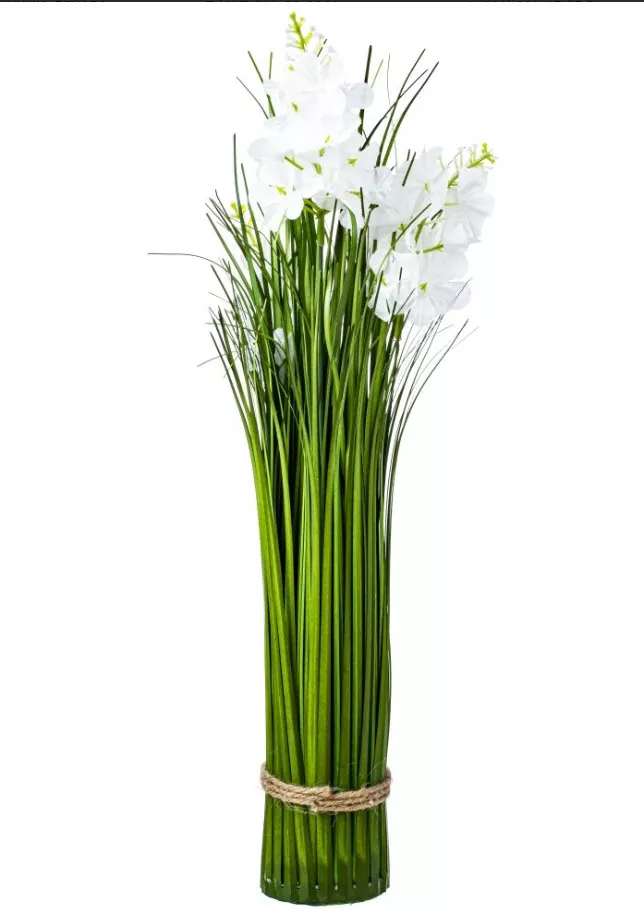 Композиция цветочная 12х12х45см арт.799109 по цене 