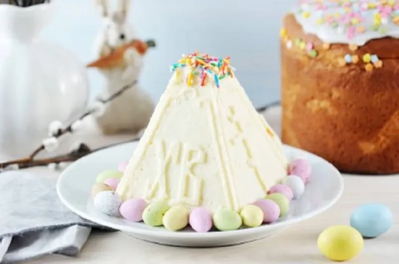 Рецепт нежнейшей пасхи на заварном креме 