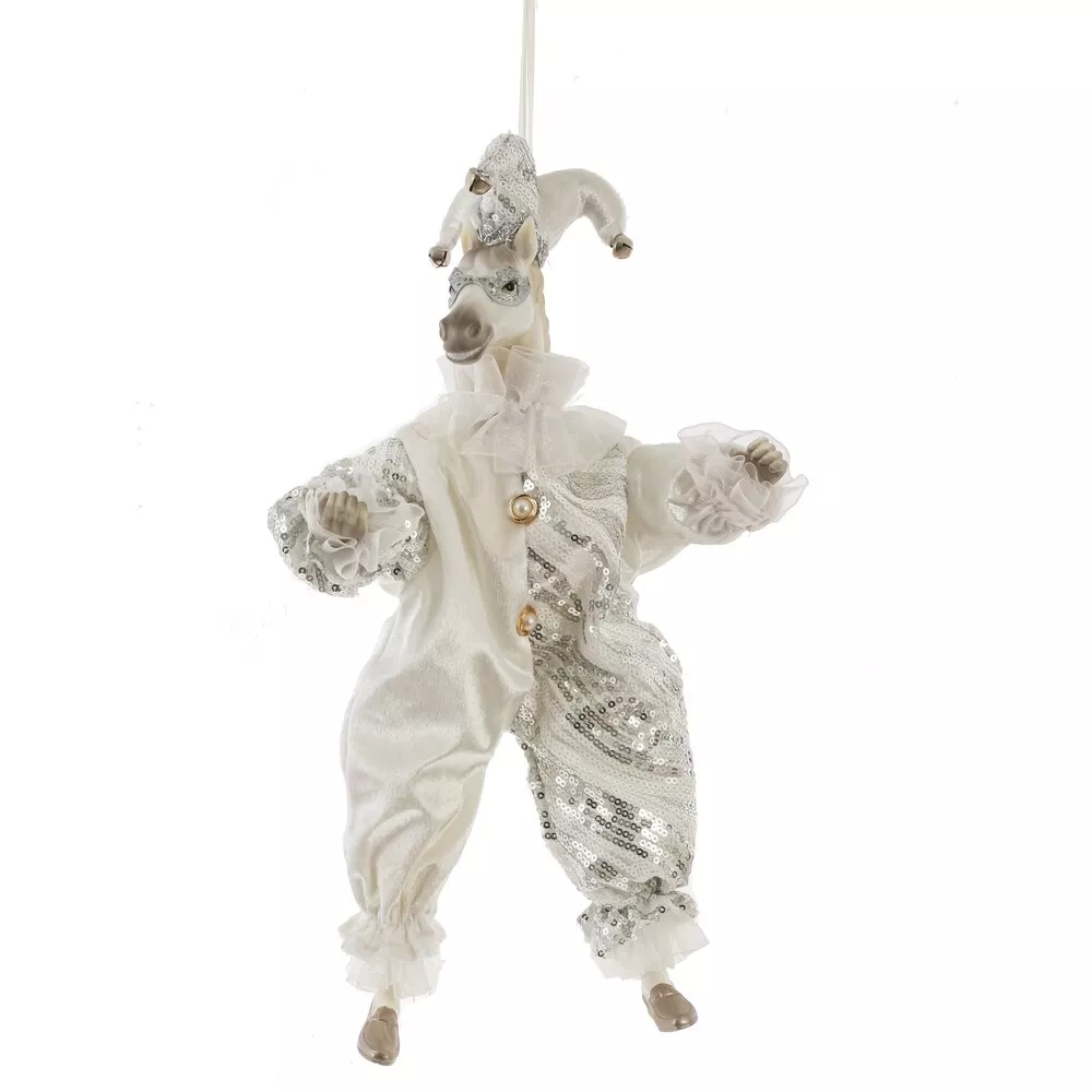 Игрушка набивная подвес Лошадь-клоун 15х8х40см арт.826022 по цене 