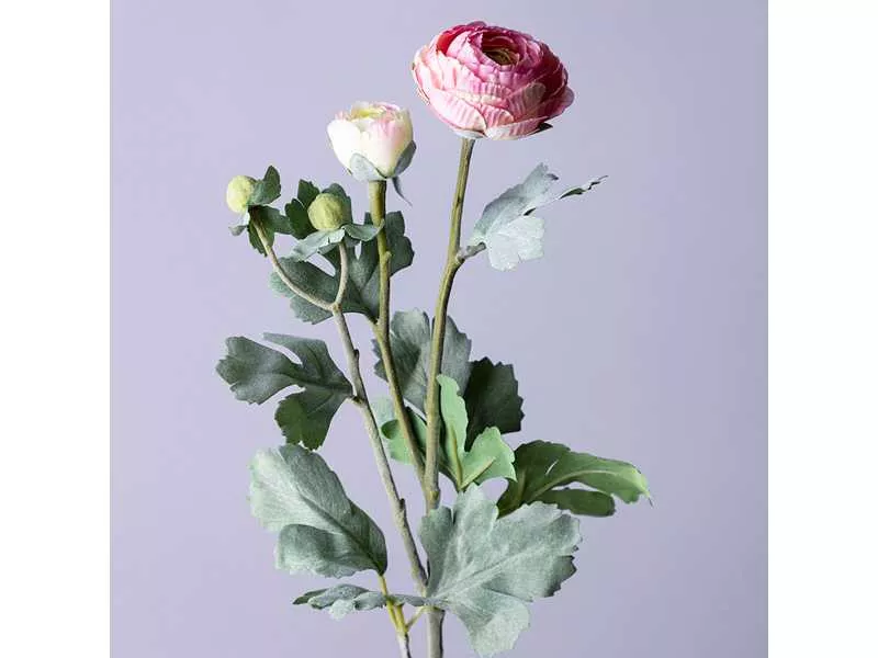 Цветок искусственный Ранункулюс 55см, арт.287-514 по цене 