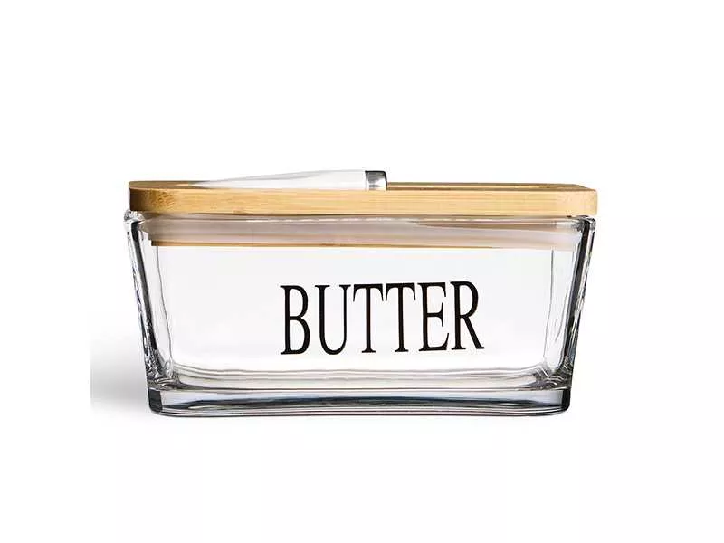 Масленка Лефард Натив с дер крышкой, ножом для масла 16x9x8,5см арт.761-188 по цене 