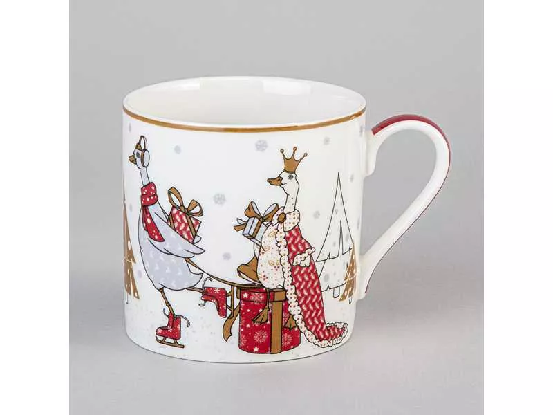 Кружка Лефард Семейное Рождество 425мл, фарфор арт.425-183 по цене 