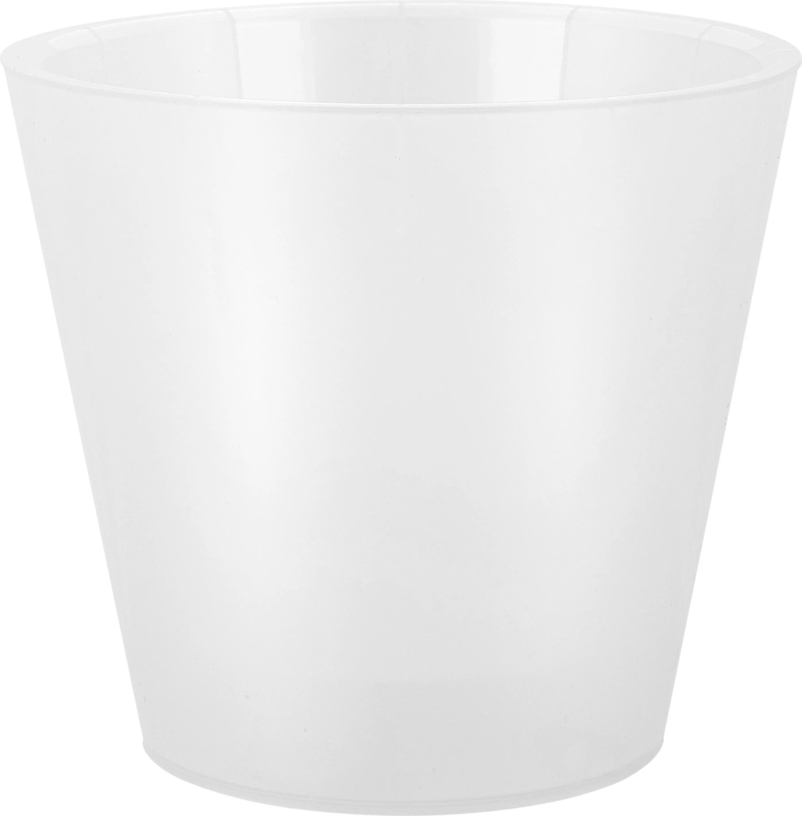 Кашпо с дренажной вставкой ИнГрин Лондон Орхидея 16см 1,6л белый перламутр по цене 