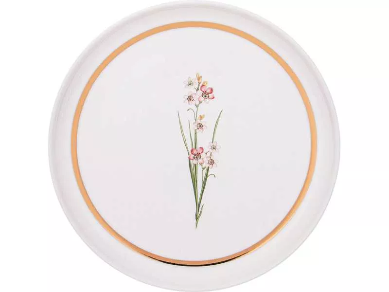 Тарелка закусочная Лефард Луговые травы 20,5см, фарфор арт.590-494 по цене 