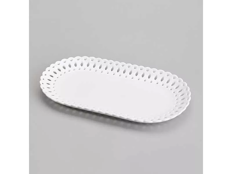 Блюдо Лефард Стиль овальное 35x19x3см, фарфор арт.441-032 по цене 