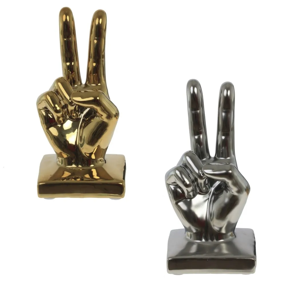 Фигурка декоративная рука 9x7x18см 2в. по цене 