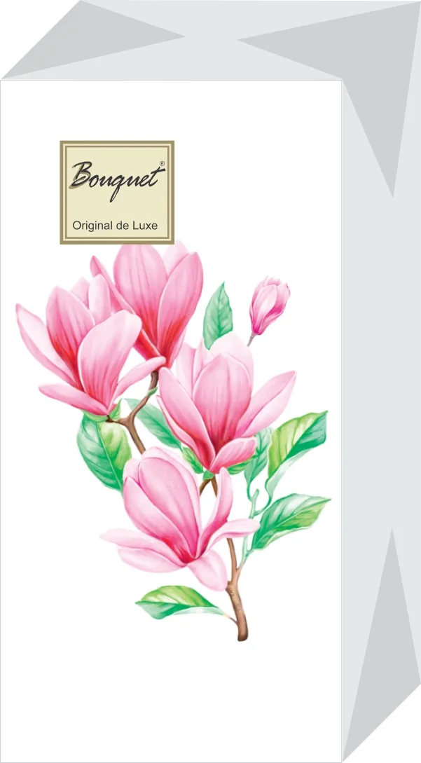 Салфетки бумажные Магнолия 33х33см 2-х слойные20л арт.25191 по цене 