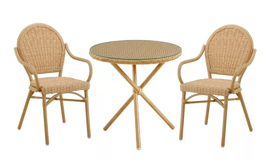 Комплект мебели стол и 2 кресла Неаполь арт.CS-03-01-01