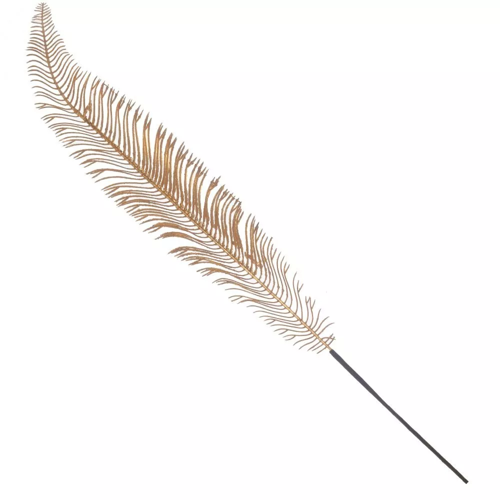 Изделие декоративное Ветка перо длинное 9х1х90см по цене 