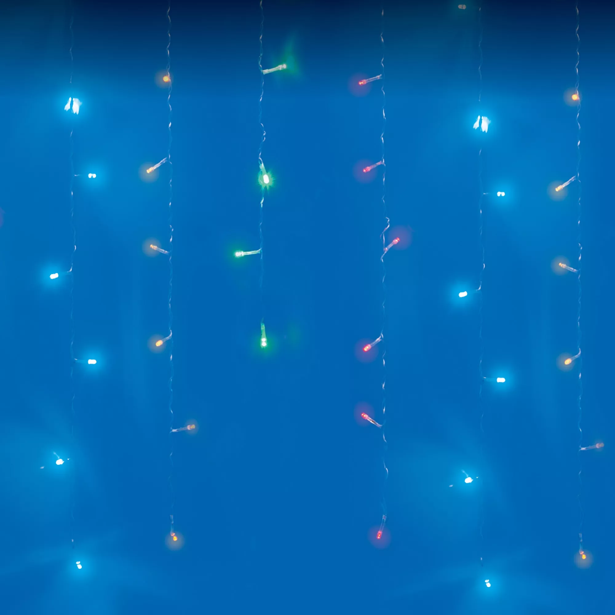 Электрогирлянда Бахрома с пультом 20м 480 разноцветных светодиодов арт.UL-00008558 по цене 