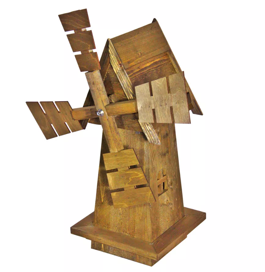Мельница декоративная Эконом Комплект Агро 580мм, дерево сосна по цене 