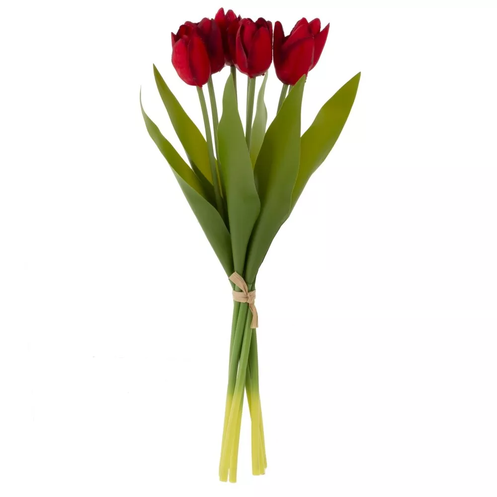 Цветы искусственные Букет Тюльпанов 1х11х40см арт.817673 по цене 