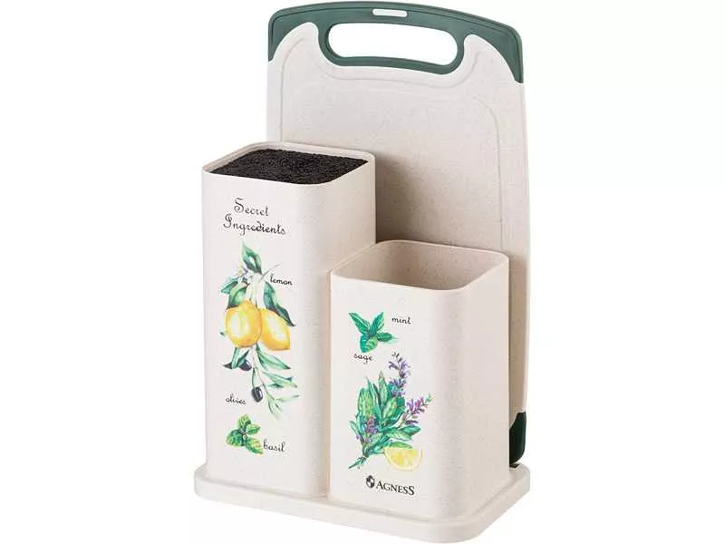 Набор для кухни: подставки 2шт, доска разделочная арт.671-209 по цене 