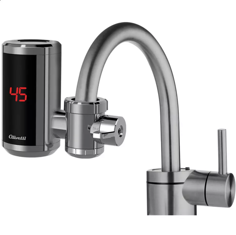 Водонагреватель проточный 3.3кВт нерж.сталь Olivetti OL-WH4050SS по цене 