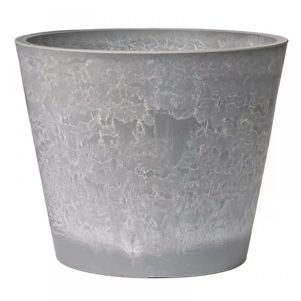 Горшок Гриншип 12л 31х25,4см пластик серый по цене 