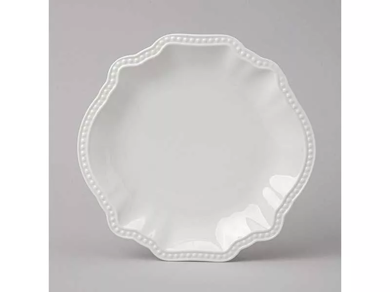 Тарелка закусочная Лефард Лента 21,5см, фарфор арт.761-122 по цене 