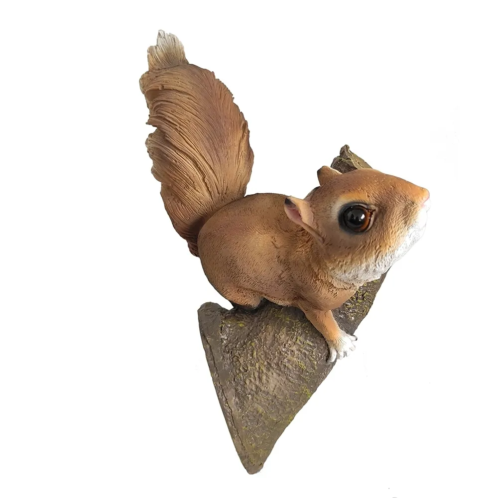 Фигура садовая Белка на ветке 13х11х27см, полистоун арт.718317/F828 по цене 