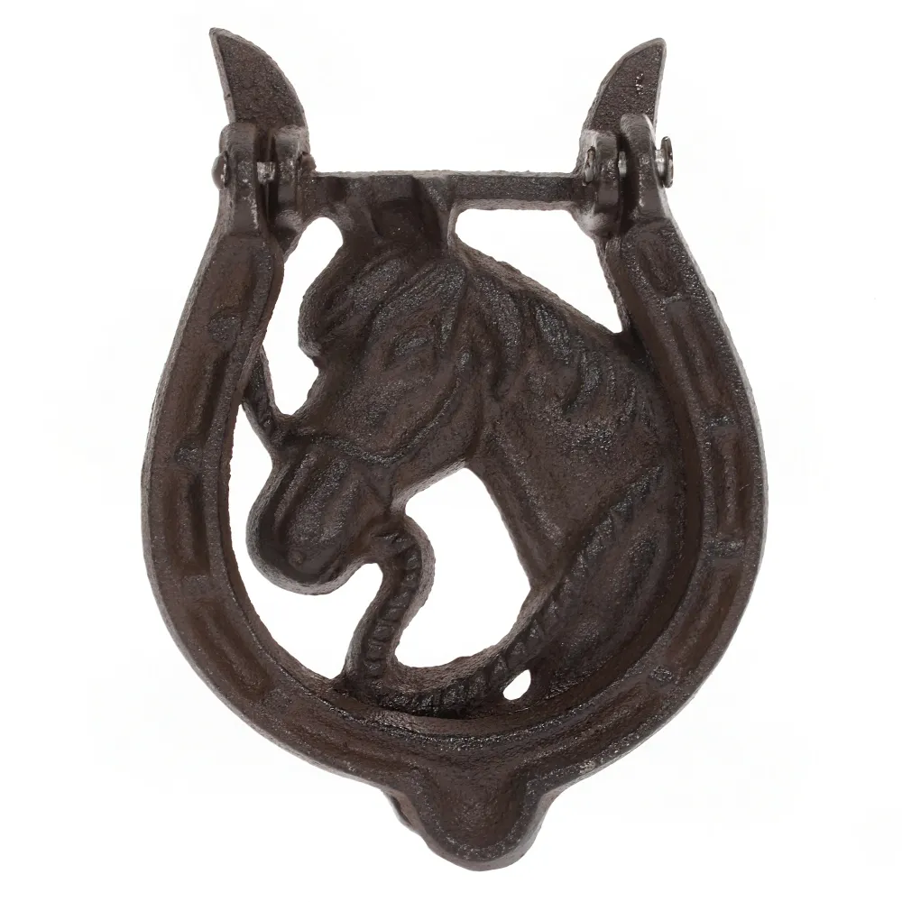 Дверной молоток Лошадь 11,5х2,5х15см по цене 