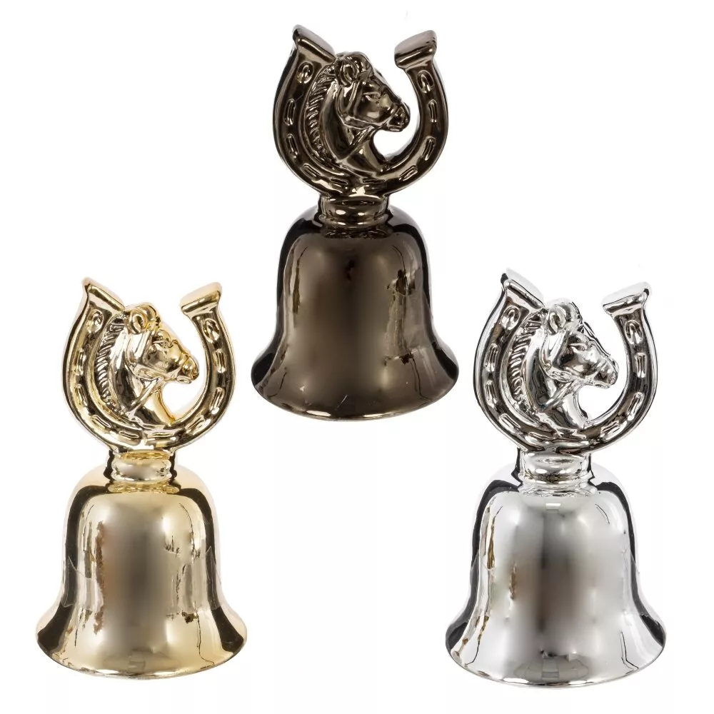 Колокольчик Лошадь 6,5х6,5х11см, 3в арт.823542 по цене 