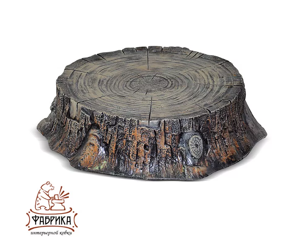 Крышка люка Пень мал 60х16х65см, стеклопластик арт.U07697 по цене 