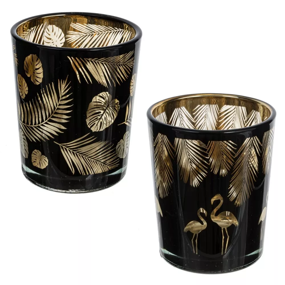 Подсвечник Африка темный 5,5x5,5x7см 2в арт.788971 по цене 